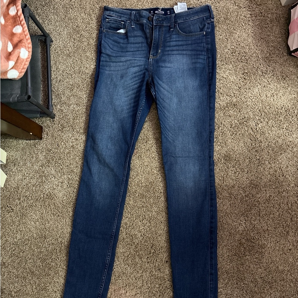 Hollister Dark Blue Skinny Jeans